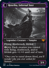 Henrika Domnathi // Henrika, Infernal Seer [Innistrad: Double Feature] | Jack's On Queen