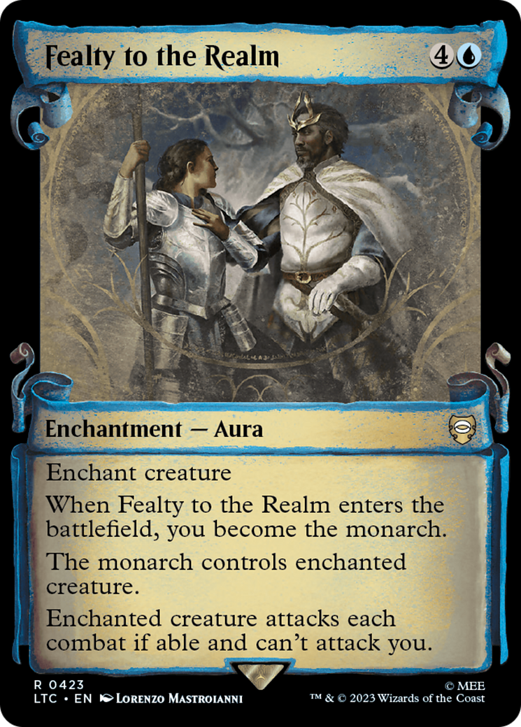 Fealty to the Realm [The Lord of the Rings: Tales of Middle-Earth Commander Showcase Scrolls] | Jack's On Queen