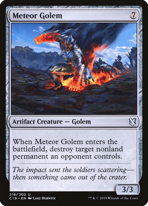 Meteor Golem [Commander 2019] | Jack's On Queen