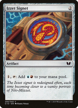 Izzet Signet [Commander 2015] | Jack's On Queen