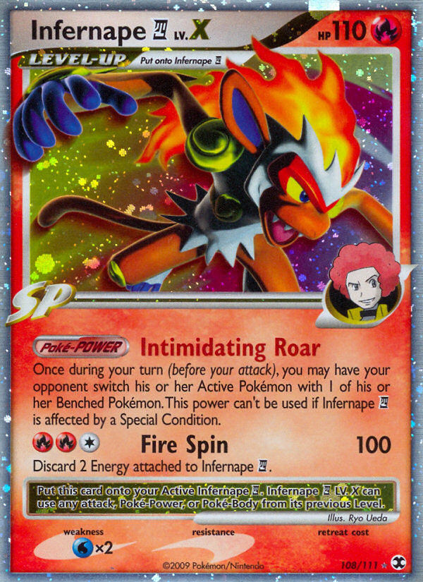 Infernape LV.X (108/111) [Platinum: Rising Rivals] | Jack's On Queen