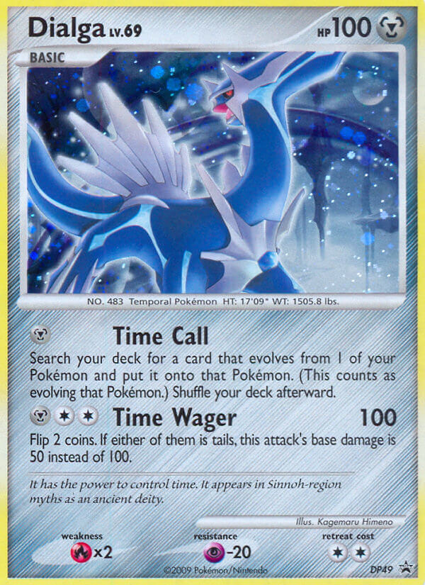 Dialga LV.69 (DP49) [Diamond & Pearl: Black Star Promos] | Jack's On Queen