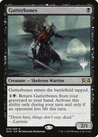 Gutterbones [Ravnica Allegiance Promos] | Jack's On Queen