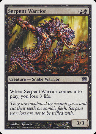 Serpent Warrior [Ninth Edition] | Jack's On Queen