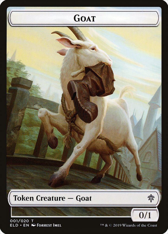 Goat [Throne of Eldraine Tokens] | Jack's On Queen