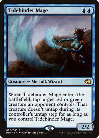 Tidebinder Mage [Duel Decks: Merfolk vs. Goblins] | Jack's On Queen