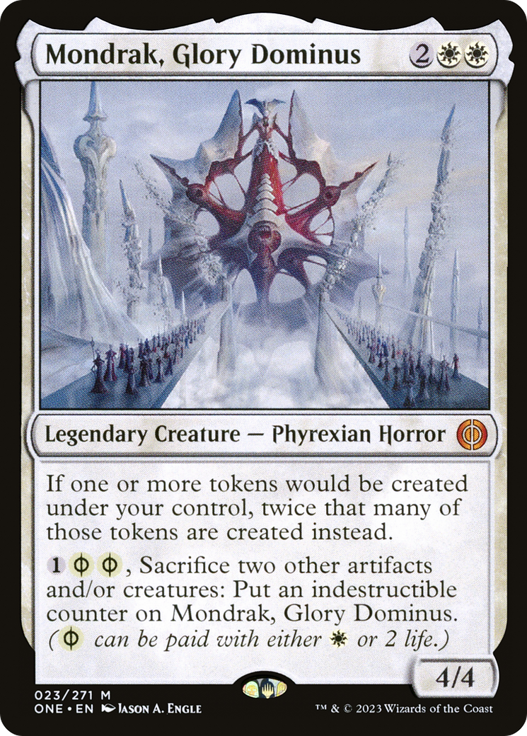 Mondrak, Glory Dominus [Phyrexia: All Will Be One] | Jack's On Queen