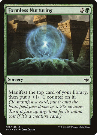 Formless Nurturing [Fate Reforged] | Jack's On Queen