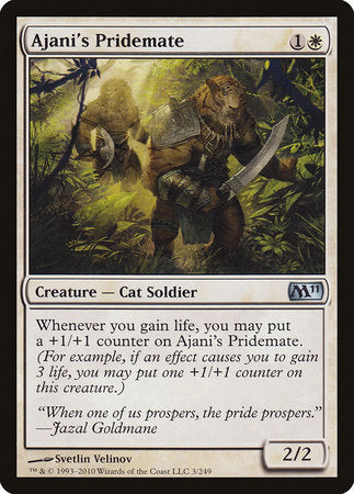 Ajani's Pridemate [Magic 2011] | Jack's On Queen