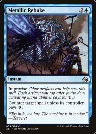 Metallic Rebuke [Aether Revolt] | Jack's On Queen
