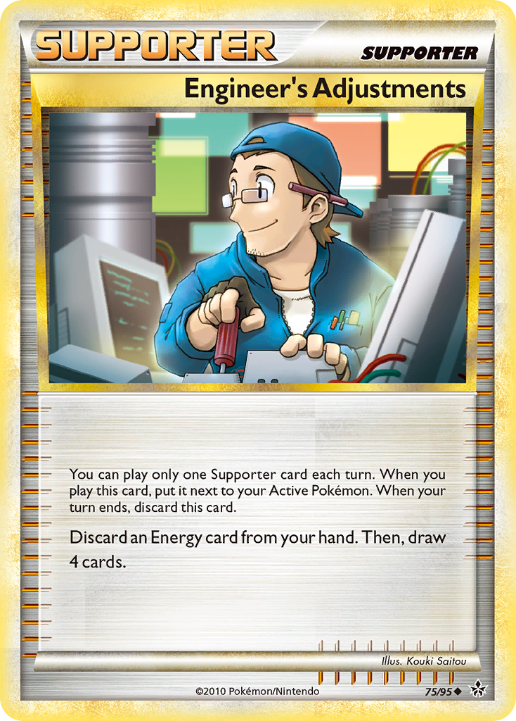 Engineer's Adjustments (75/95) [HeartGold & SoulSilver: Unleashed] | Jack's On Queen