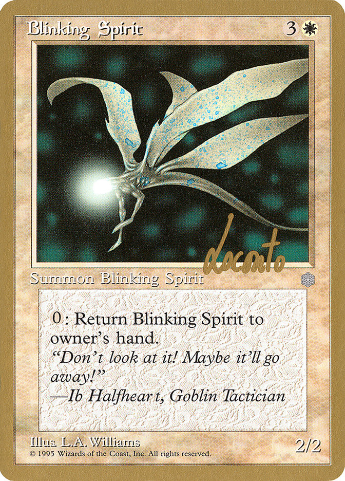 Blinking Spirit (Michael Loconto) [Pro Tour Collector Set] | Jack's On Queen