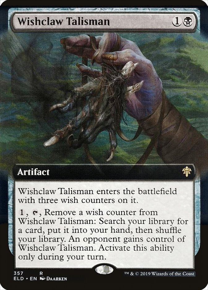 Wishclaw Talisman (Extended Art) [Throne of Eldraine] | Jack's On Queen