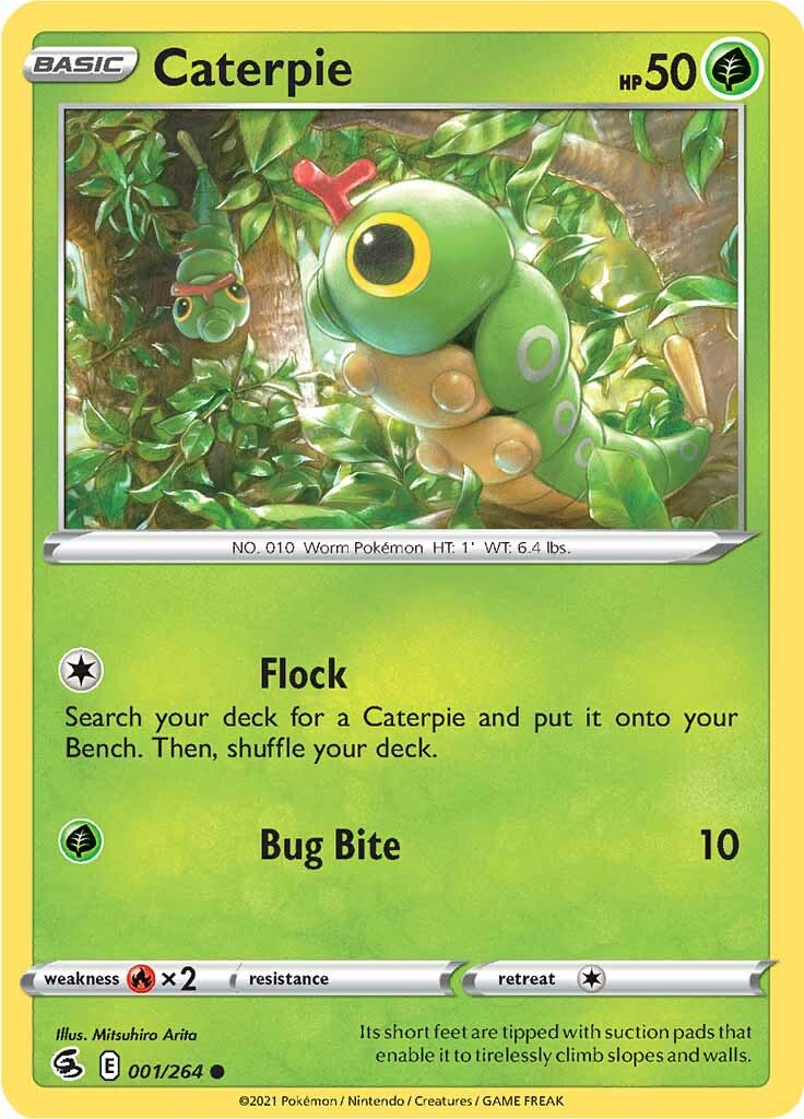Caterpie (001/264) [Sword & Shield: Fusion Strike] | Jack's On Queen