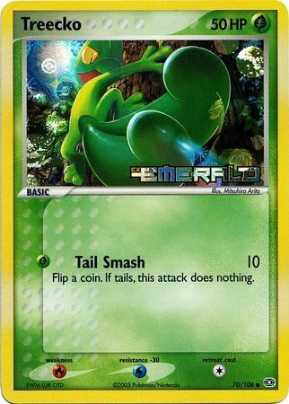 Treecko (70/106) (Stamped) [EX: Emerald] | Jack's On Queen