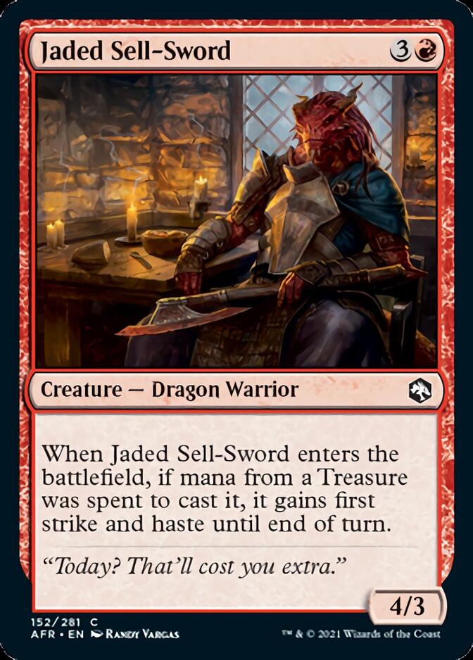 Jaded Sell-Sword [Dungeons & Dragons: Adventures in the Forgotten Realms] | Jack's On Queen