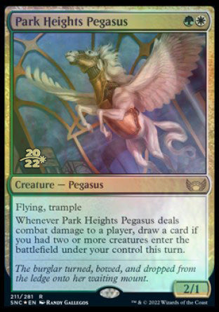 Park Heights Pegasus [Streets of New Capenna Prerelease Promos] | Jack's On Queen