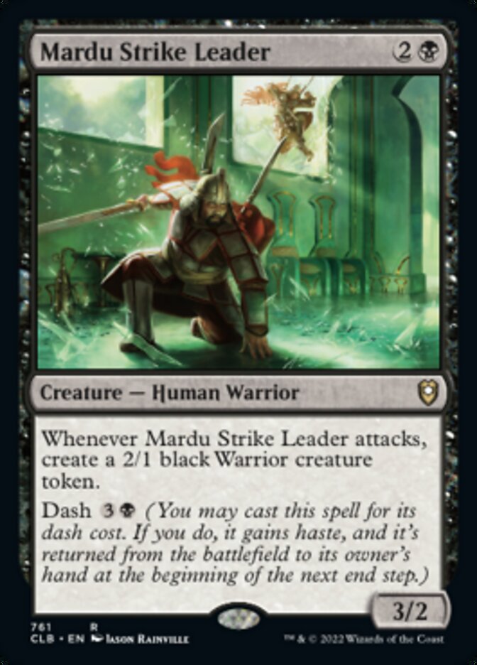 Mardu Strike Leader [Commander Legends: Battle for Baldur's Gate] | Jack's On Queen