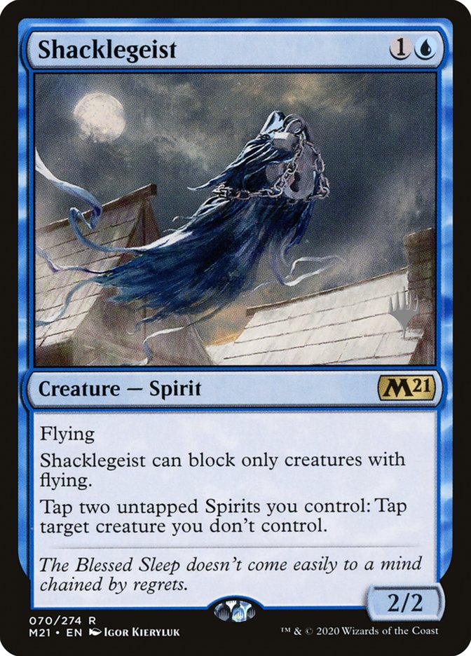 Shacklegeist (Promo Pack) [Core Set 2021 Promos] | Jack's On Queen