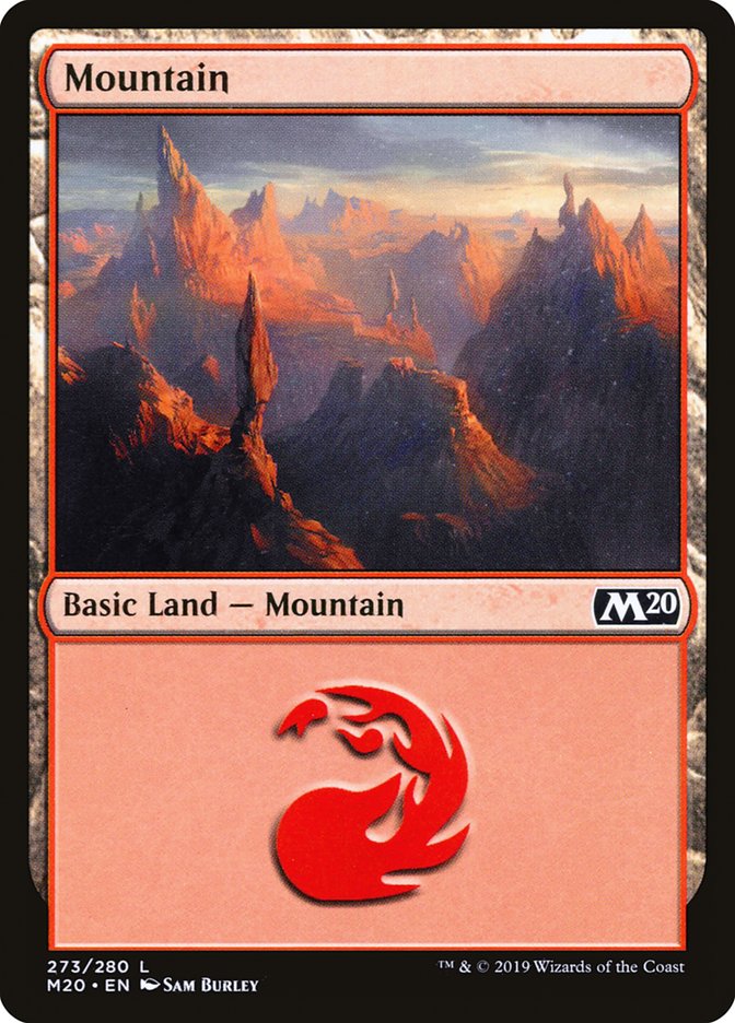 Mountain (#273) [Core Set 2020] | Jack's On Queen