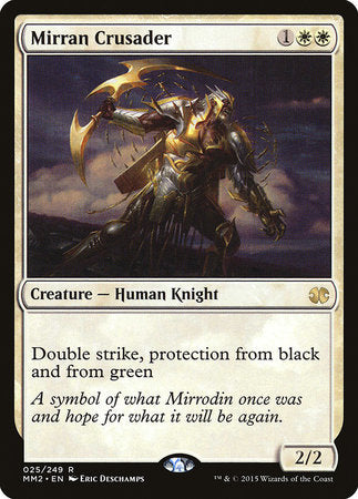 Mirran Crusader [Modern Masters 2015] | Jack's On Queen