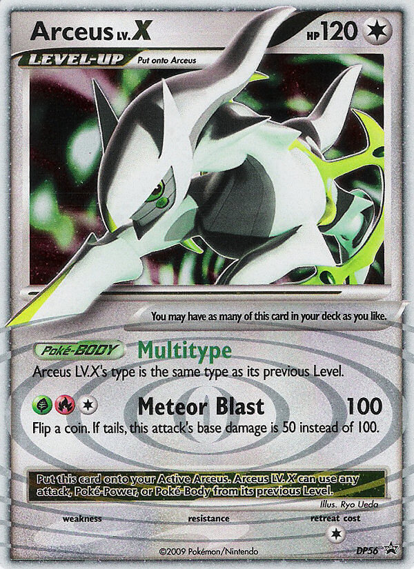 Arceus LV.X (DP56) [Diamond & Pearl: Black Star Promos] | Jack's On Queen