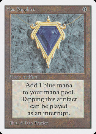 Mox Sapphire [Unlimited Edition] | Jack's On Queen