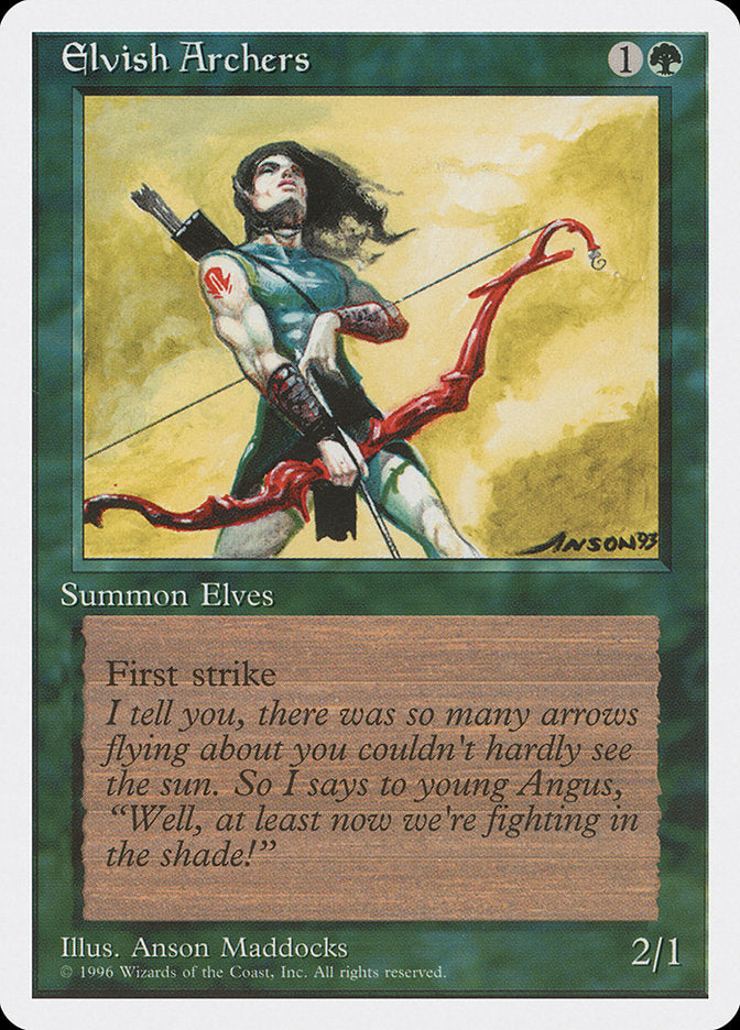 Elvish Archers [Introductory Two-Player Set] | Jack's On Queen