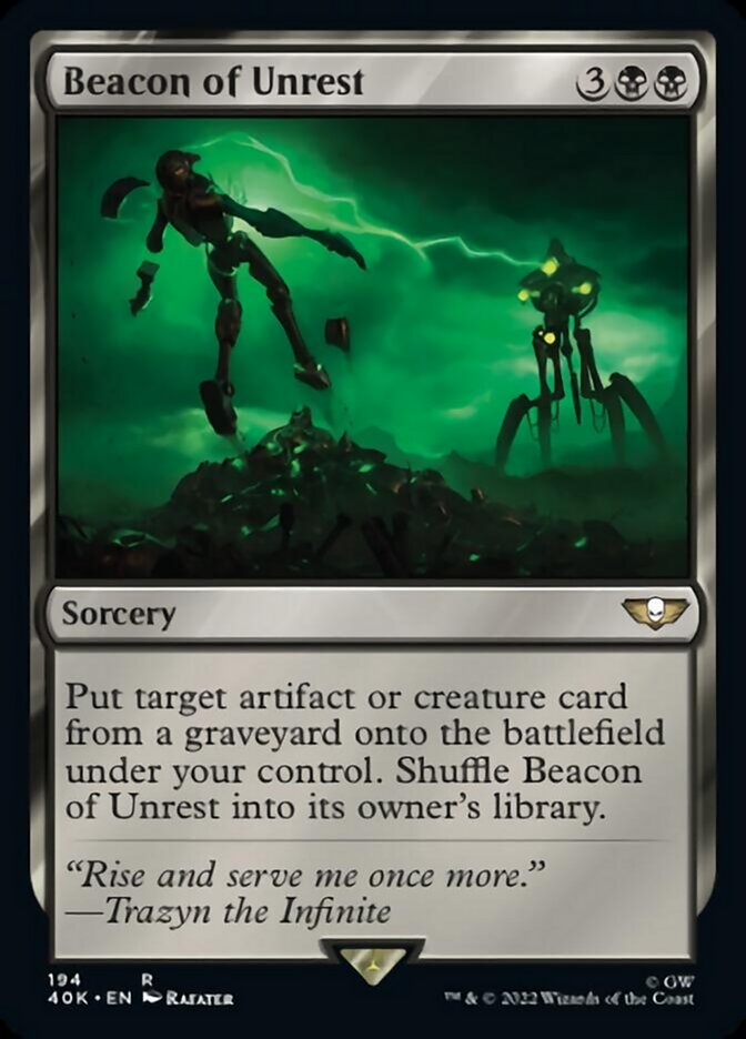 Beacon of Unrest (Surge Foil) [Universes Beyond: Warhammer 40,000] | Jack's On Queen