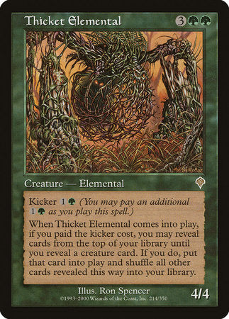 Thicket Elemental [Invasion] | Jack's On Queen