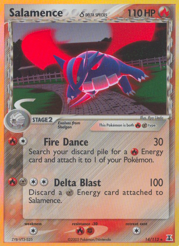 Salamence (14/113) (Delta Species) [EX: Delta Species] | Jack's On Queen