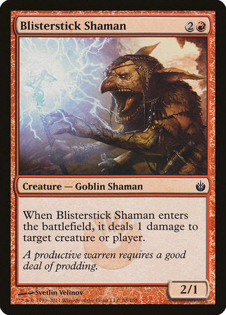 Blisterstick Shaman [Mirrodin Besieged] | Jack's On Queen