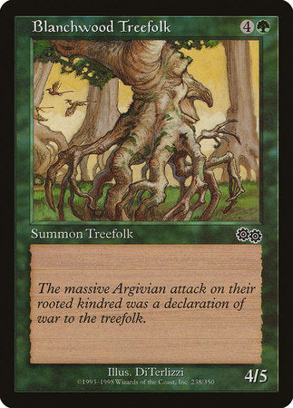 Blanchwood Treefolk [Urza's Saga] | Jack's On Queen