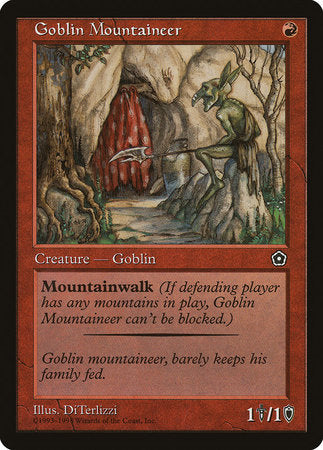 Goblin Mountaineer [Portal Second Age] | Jack's On Queen