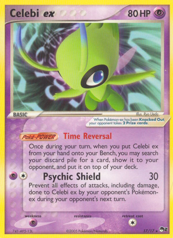 Celebi ex (17/17) [POP Series 2] | Jack's On Queen