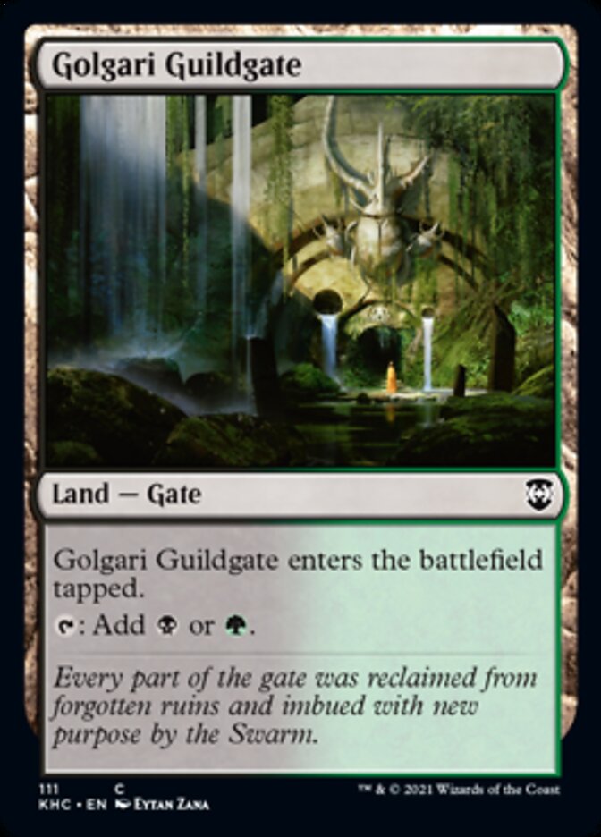 Golgari Guildgate [Kaldheim Commander] | Jack's On Queen