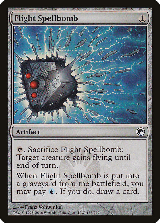 Flight Spellbomb [Scars of Mirrodin] | Jack's On Queen