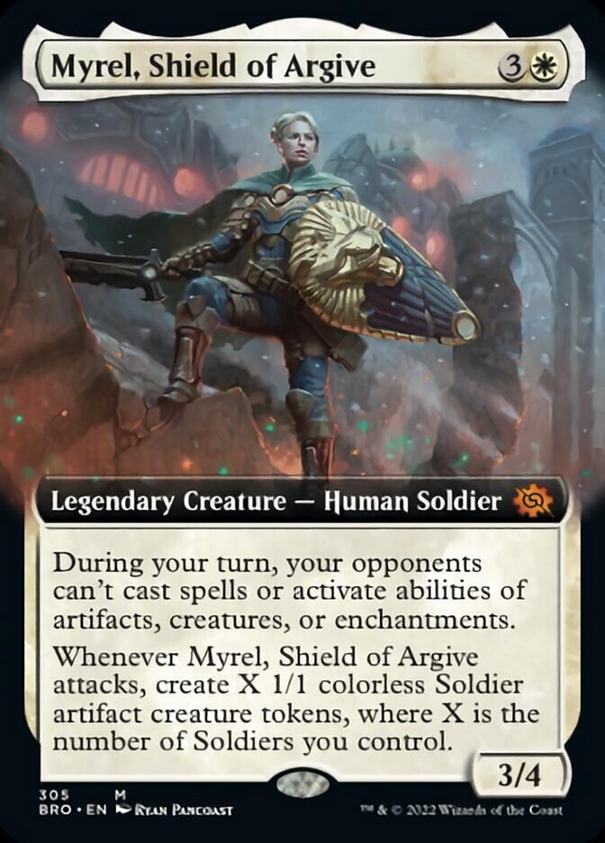 Myrel, Shield of Argive (Extended Art) [The Brothers' War] | Jack's On Queen