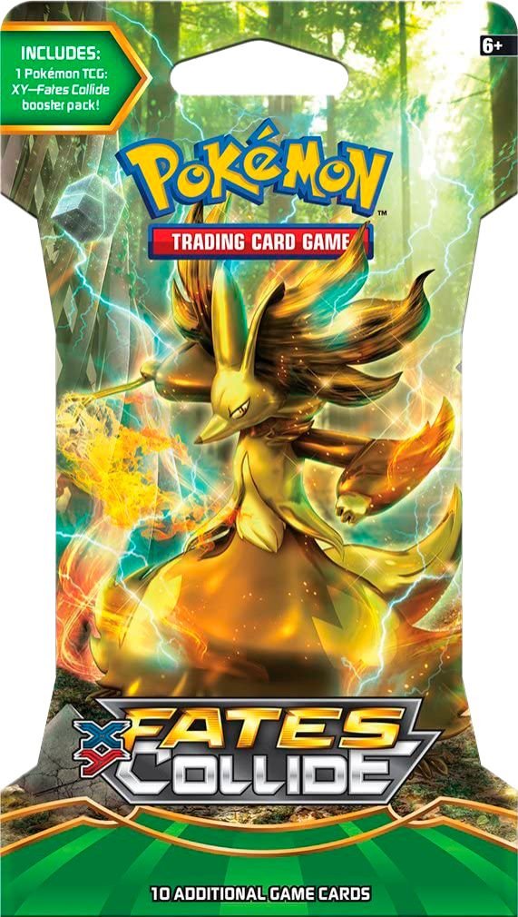 XY: Fates Collide - Sleeved Booster Pack (Delphox BREAK) | Jack's On Queen