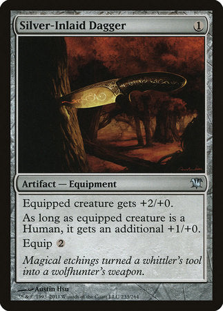 Silver-Inlaid Dagger [Innistrad] | Jack's On Queen