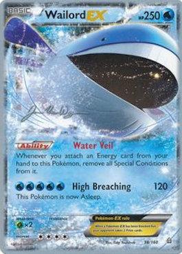 Wailord EX (38/160) (HonorStoise - Jacob Van Wagner) [World Championships 2015] | Jack's On Queen