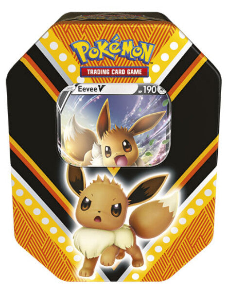 Sword & Shield - V Powers Tin (Eevee V) (International Version) | Jack's On Queen