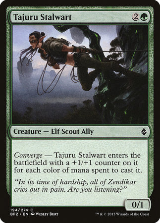 Tajuru Stalwart [Battle for Zendikar] | Jack's On Queen