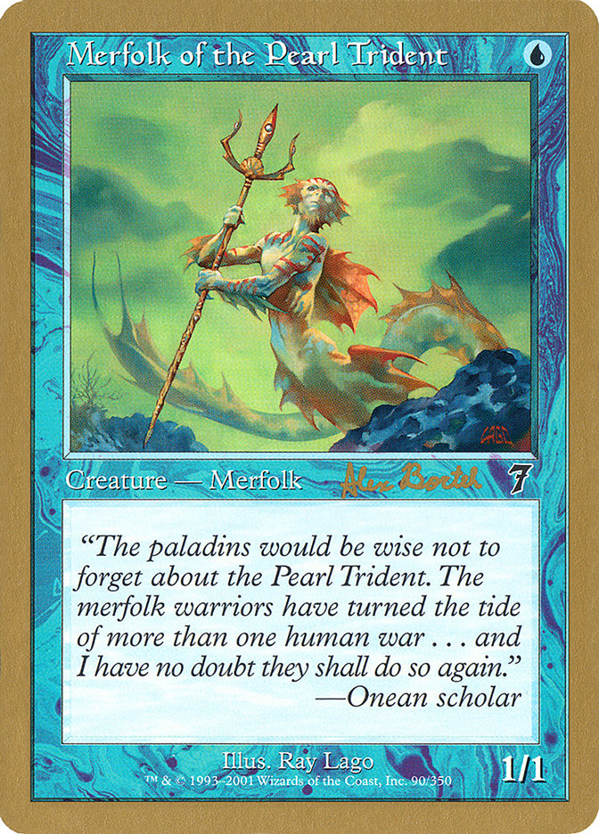 Merfolk of the Pearl Trident (Alex Borteh) [World Championship Decks 2001] | Jack's On Queen