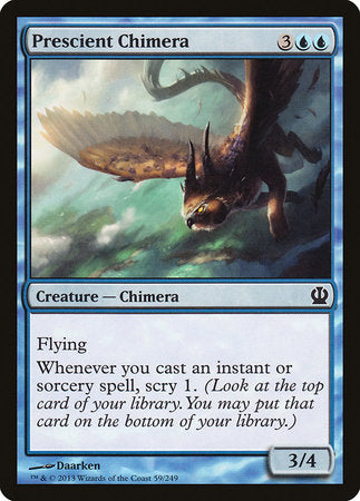 Prescient Chimera [Theros] | Jack's On Queen