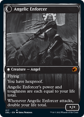 Enduring Angel // Angelic Enforcer [Innistrad: Double Feature] | Jack's On Queen