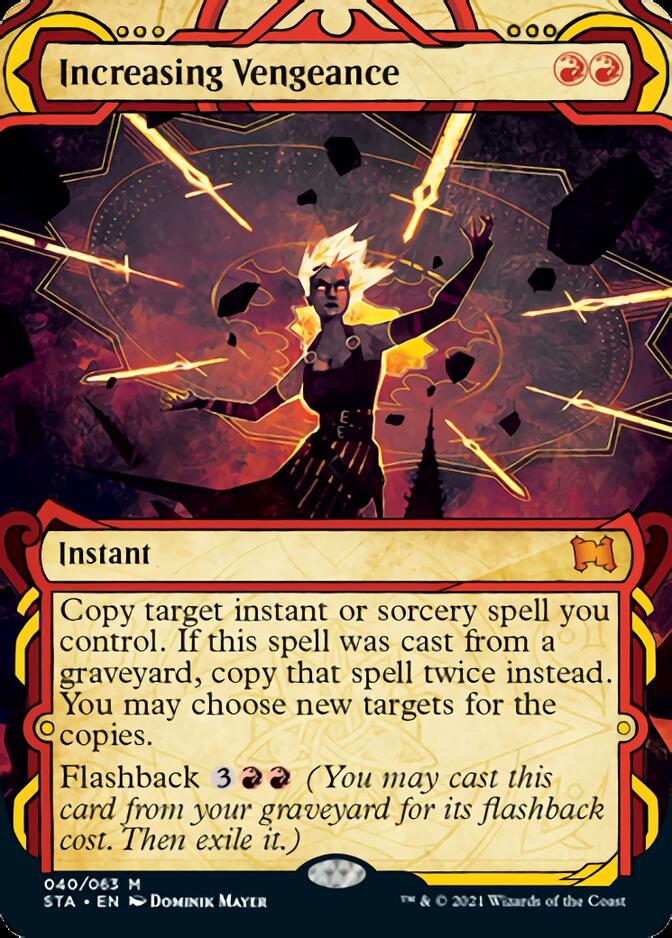 Increasing Vengeance (Etched Foil) [Strixhaven Mystical Archive] | Jack's On Queen