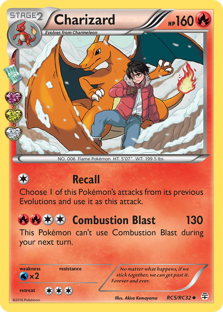 Charizard (RC5/RC32) [XY: Generations] | Jack's On Queen