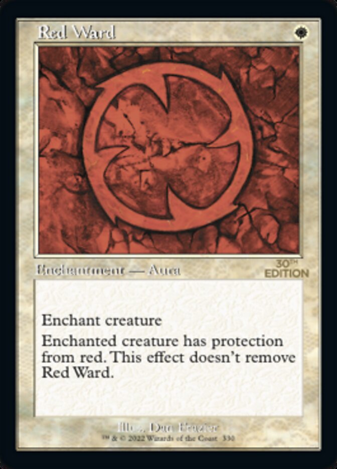 Red Ward (Retro) [30th Anniversary Edition] | Jack's On Queen