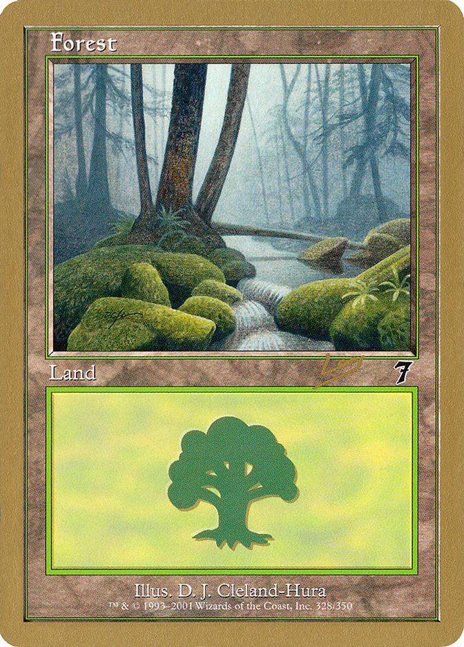 Forest (rl328) (Raphael Levy) [World Championship Decks 2002] | Jack's On Queen